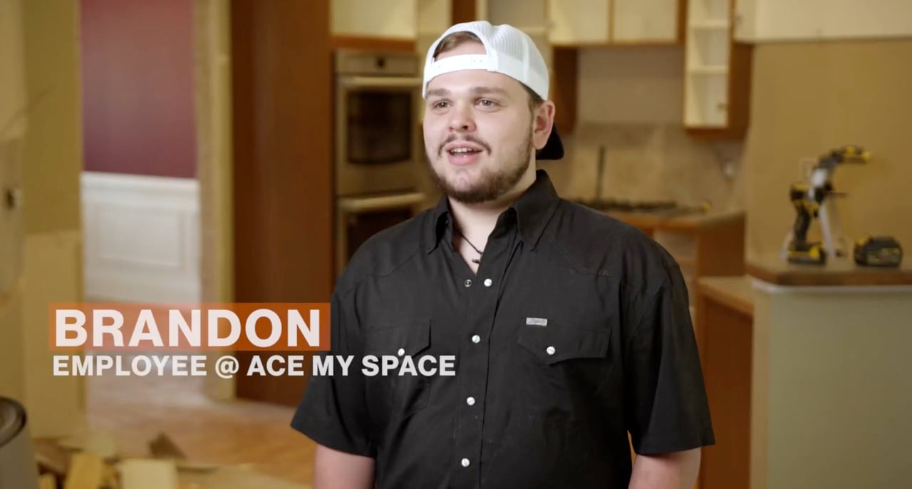 Brandon talking about the benefits of trade jobs and career networking